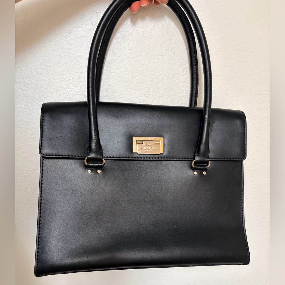 Kate Spade Black Leather Handbag